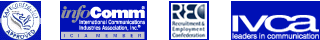 Infocom, REC and IVCA logos